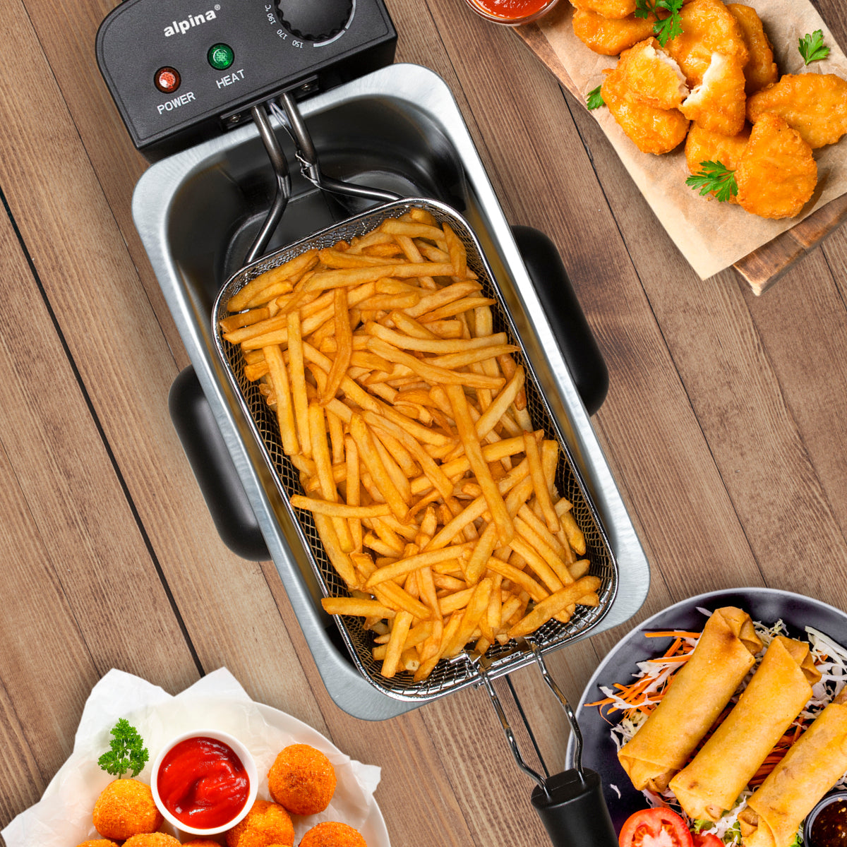 ALPINA FRITEUSE 3L 2000W - Tuincentrum Lopik