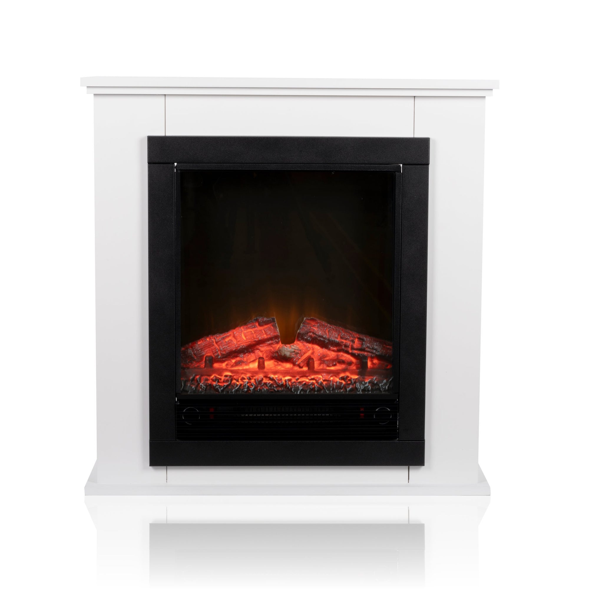 CLASSIC FIRE SFEERHAARD LUGANO MET SCHOUW EN VERWARMING KLASSIEK DESIGN - Tuincentrum Lopik