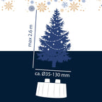 ARTI CASA KERSTBOOMVOET - TOT 2,6 METER - Tuincentrum Lopik