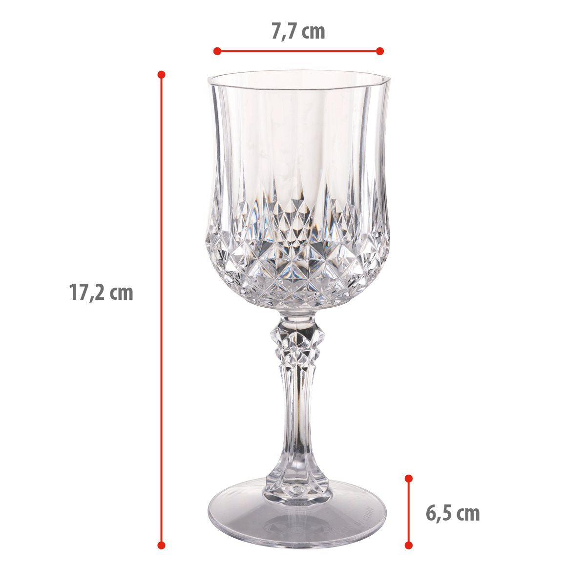Wine Glasses 6X200Ml - Tuincentrum Lopik