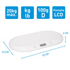 Baby Scale 55X32,5X3,5Cm