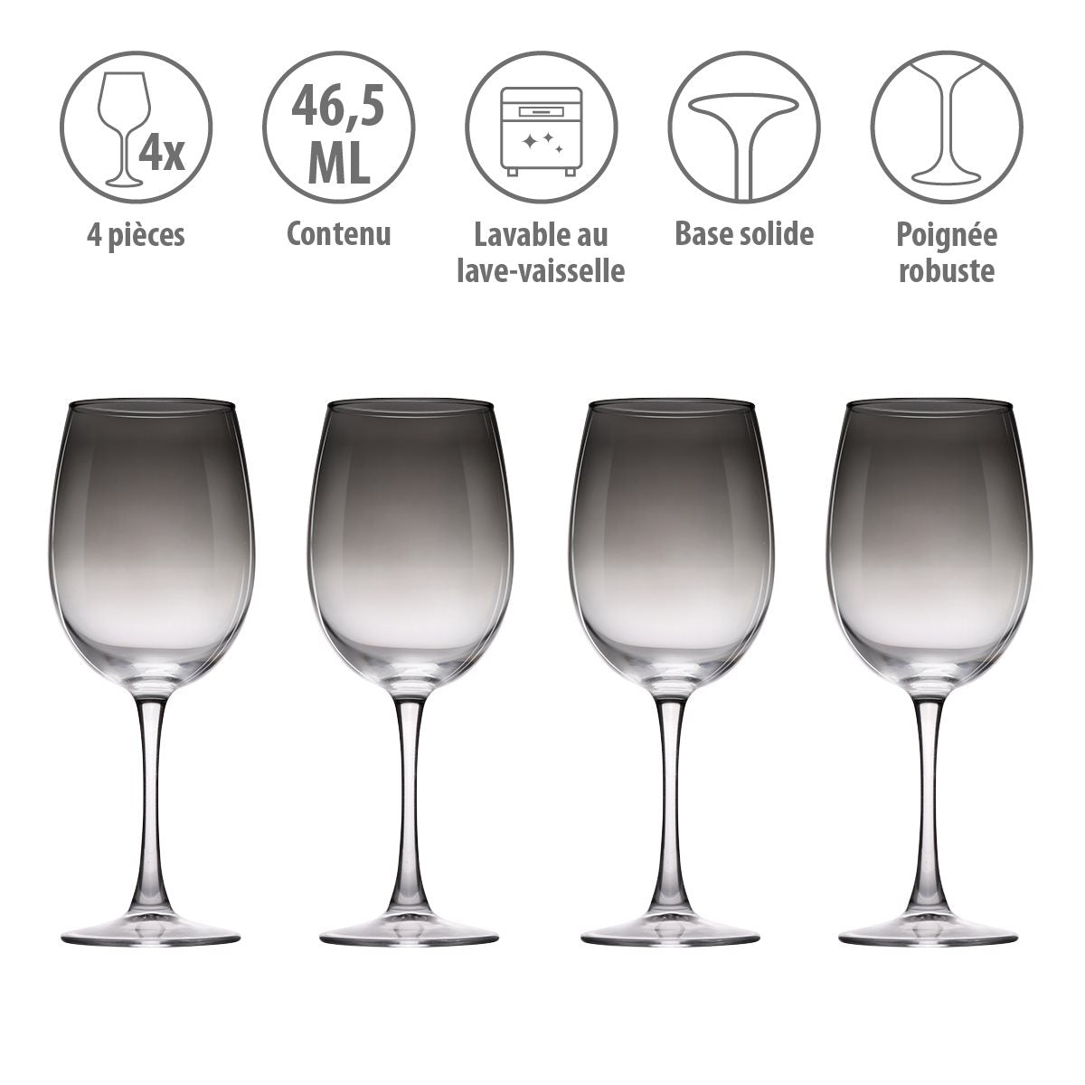 ALPINA WIJNGLAZEN SMOKE SET 4 STUKS 465ML - Tuincentrum Lopik