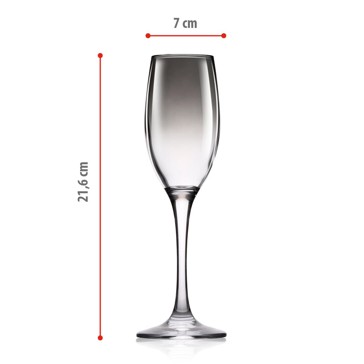 ALPINA CHAMPAGNEGLAZEN SMOKE SET 4 STUKS 180ML - Tuincentrum Lopik
