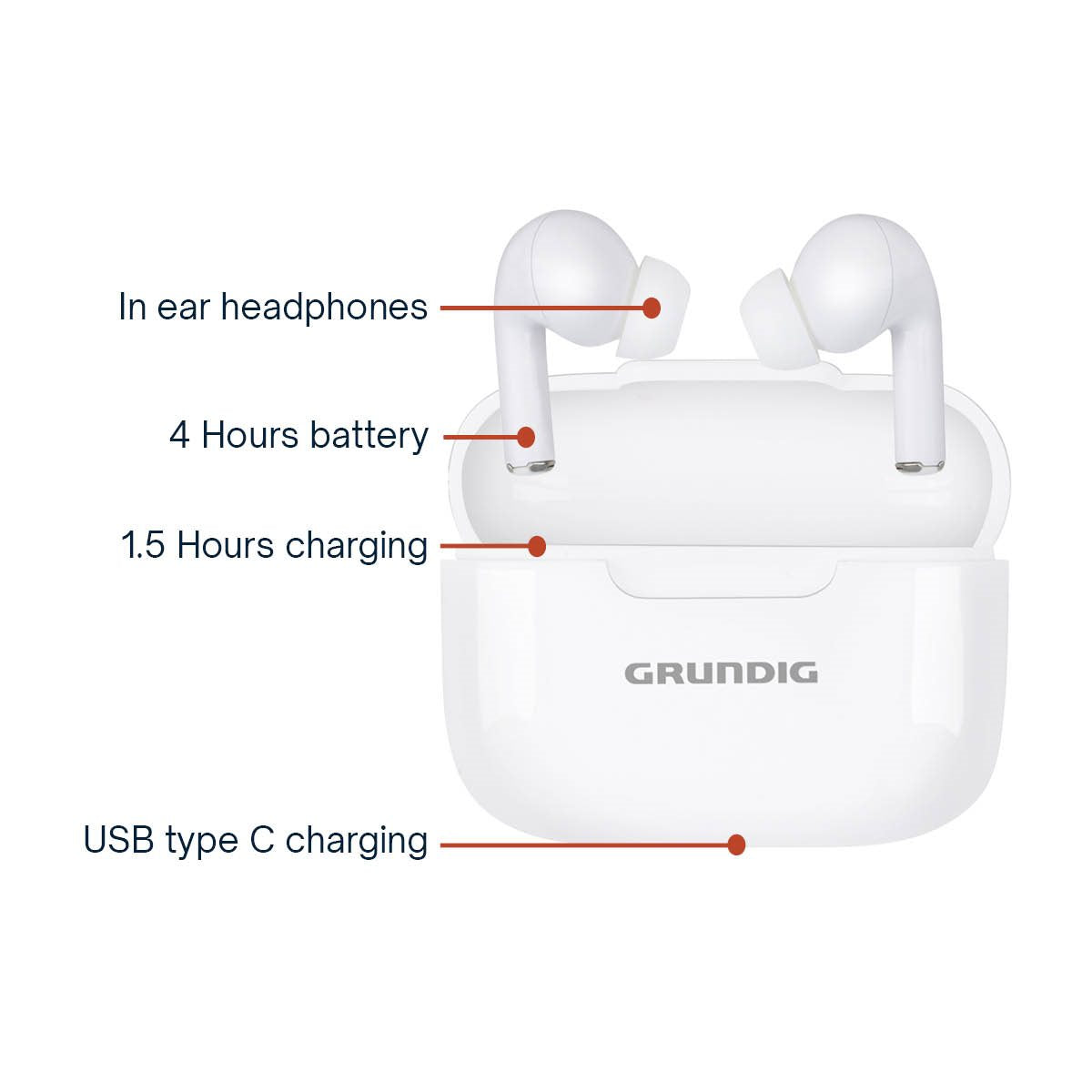 Earbuds Tws 230Mah