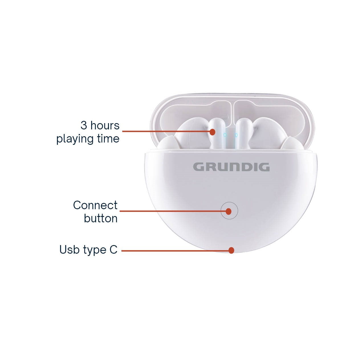 Earbuds Tws 350Mah Bt