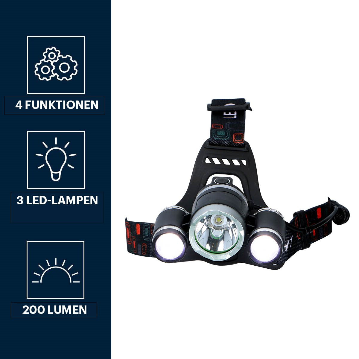 Headlight 3 Lights Pl