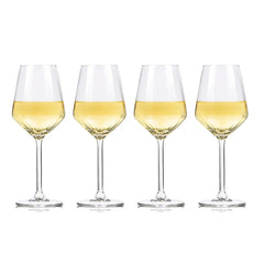 ALPINA WITTE WIJNGLAZEN SET 4 STUKS 38CL - Tuincentrum Lopik