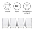 ALPINA DRINKGLAZEN 4 STUKS OPTIEK 44 CL - Tuincentrum Lopik