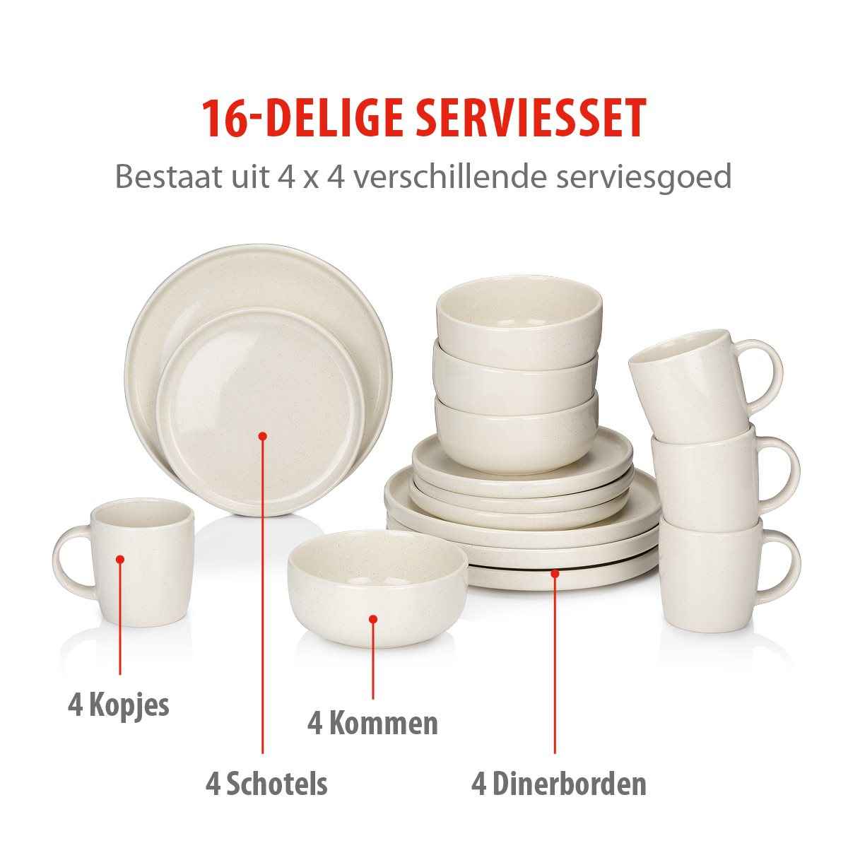 ALPINA SERVIESSET 16-DELIG STONEWARE - Tuincentrum Lopik