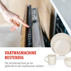 ALPINA SERVIESSET 16-DELIG STONEWARE - Tuincentrum Lopik