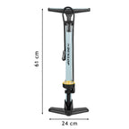 DUNLOP FIETSPOMP MET DRUKMETER MANOMETER - Tuincentrum Lopik