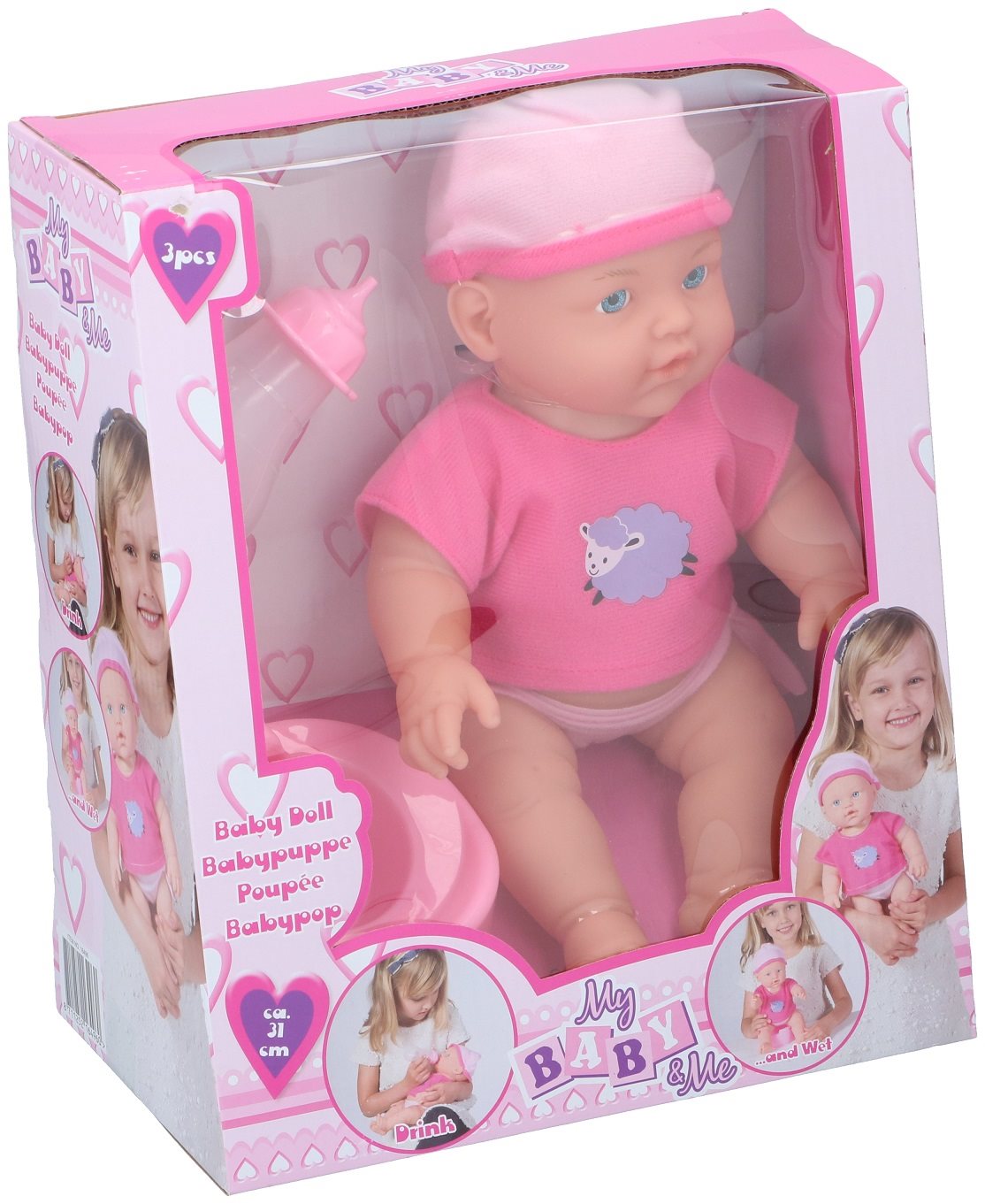 Baby Doll Drink&Wet 31Cm Pl