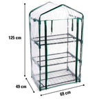 KINZO GREENHOUSE BROEIKAS 3L 69X49X125CM - Tuincentrum Lopik