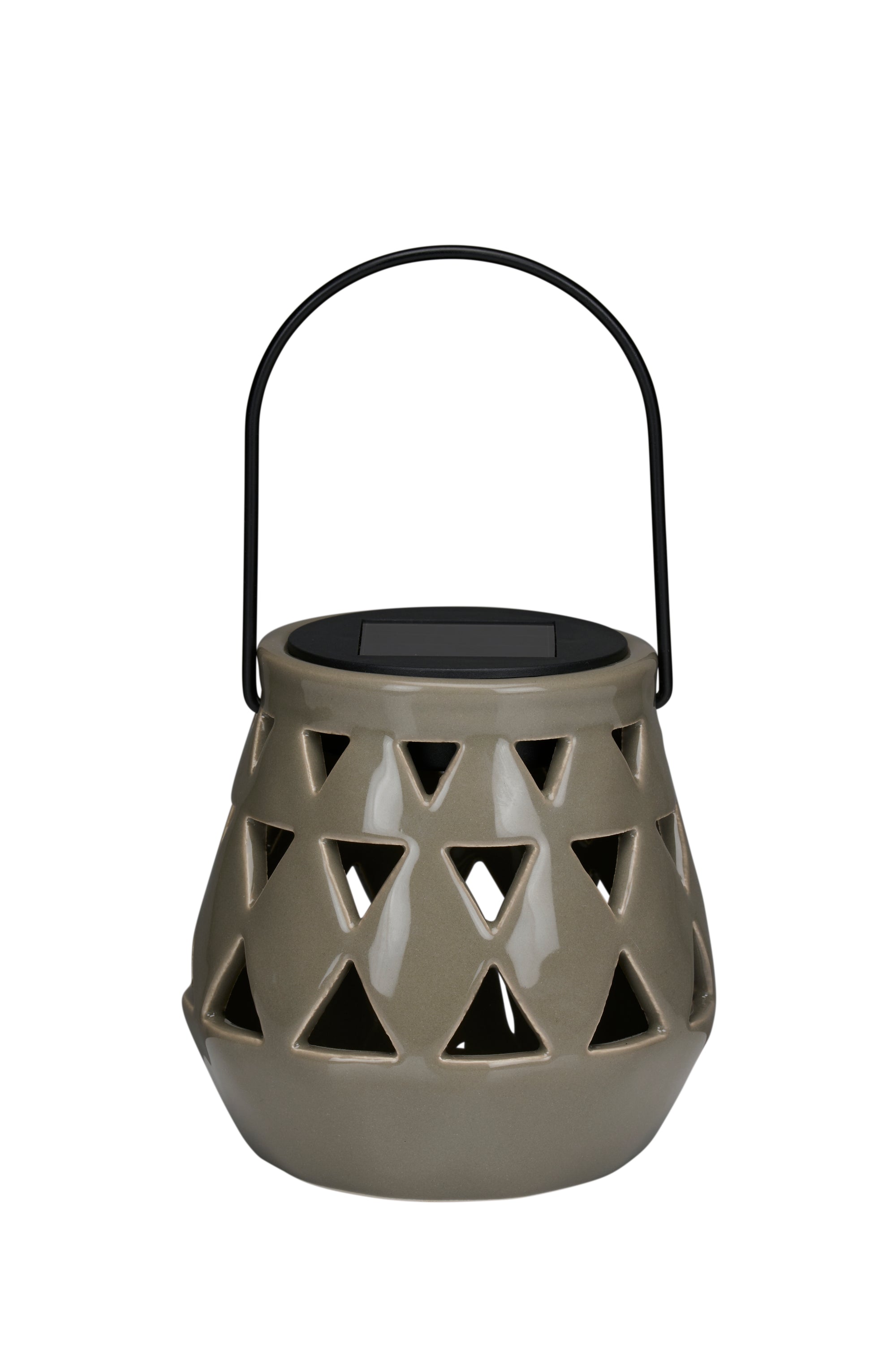 ARTI CASA SOLAR LANTAARN GRIJS 11CM - Tuincentrum Lopik
