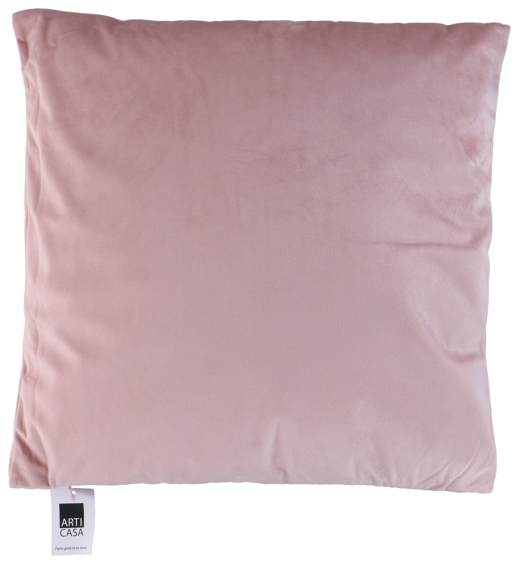 ARTI CASA KUSSEN VELVET ROZE - Tuincentrum Lopik