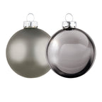ARTI CASA KERSTBALLEN GLAS ZILVER 6 STUKS Ø8CM - Tuincentrum Lopik
