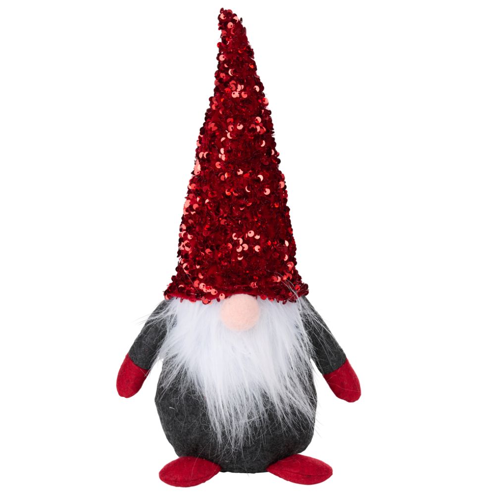 ARTI CASA KERSTKABOUTER ROOD GLITTER - Tuincentrum Lopik