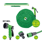 KINZO TUINSLANG SET ELASTISCH 10-20M - Tuincentrum Lopik