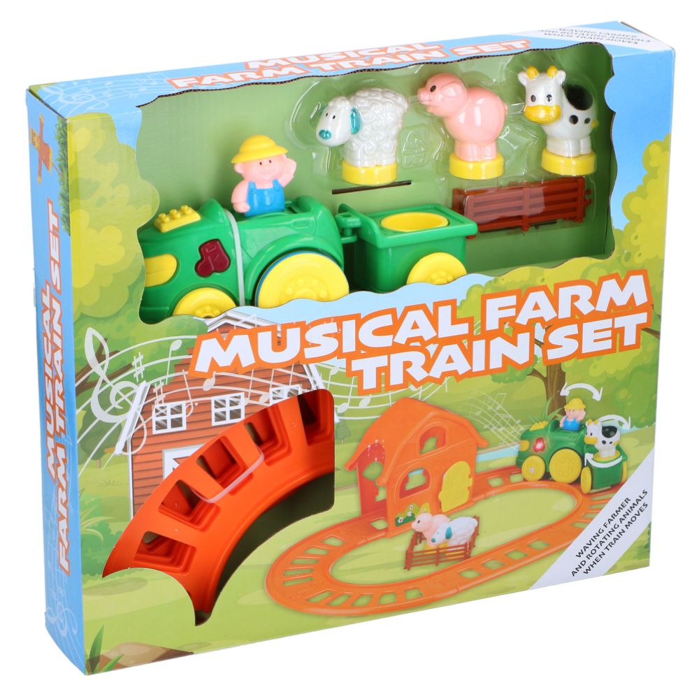 Train Set Farm 15Pcs B/O Abs