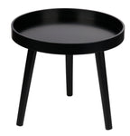 ARTI CASA BIJZETTAFEL ROND ZWART - Tuincentrum Lopik