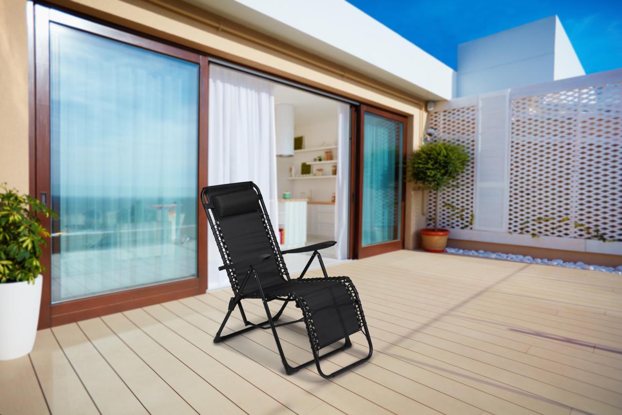 Armchair 93X64X110Cm Black