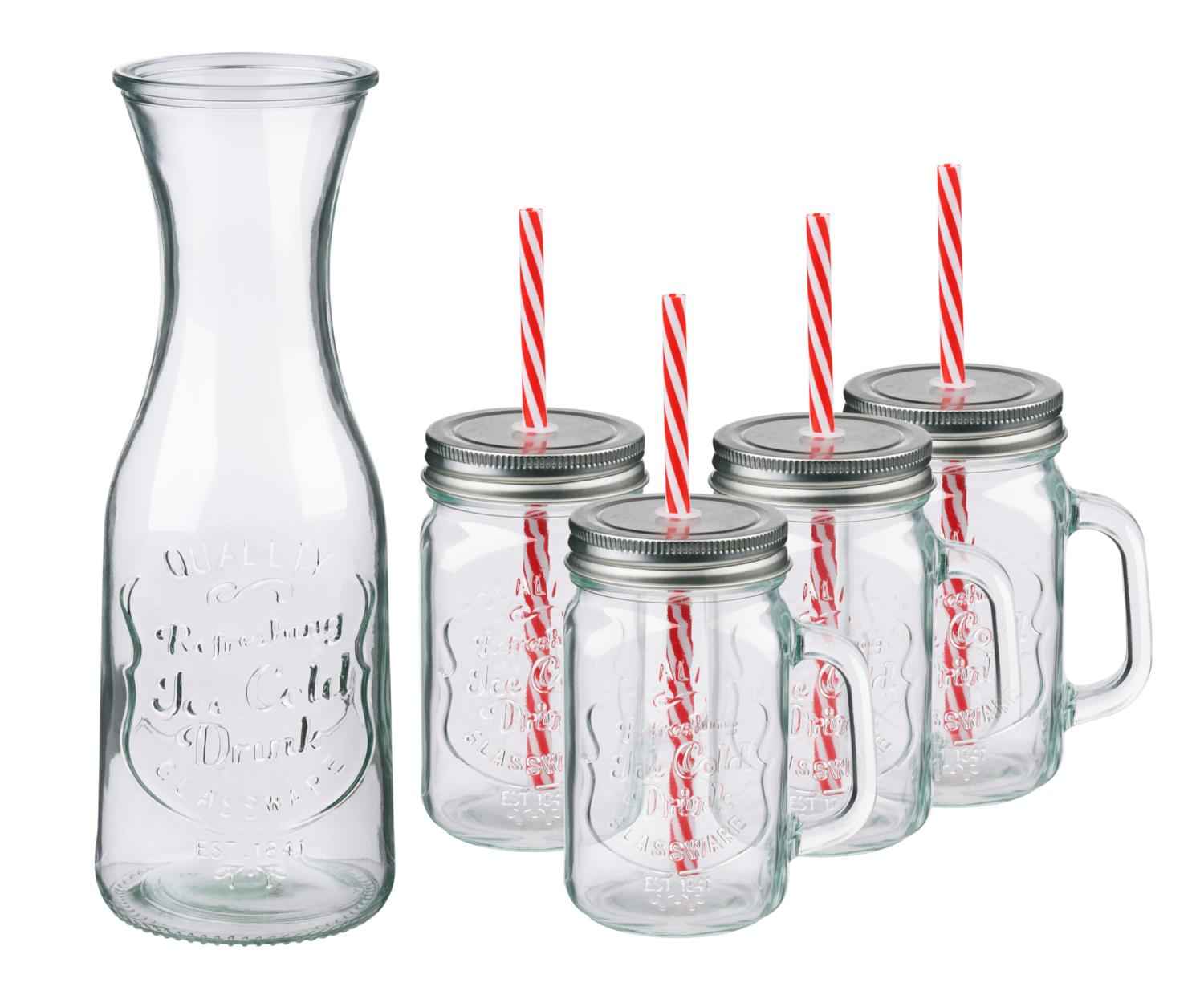 ALPINA DRINKGLAZEN SET 420ML MET KARAF 1L - Tuincentrum Lopik