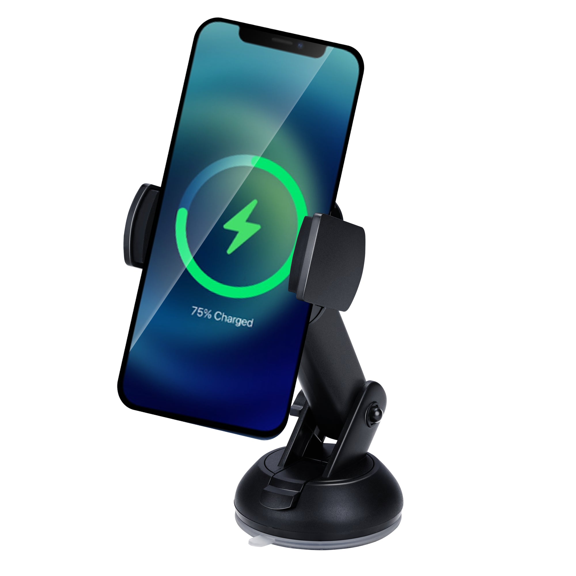 DUNLOP TELEFOONHOUDER AUTO MET QI DRAADLOZE OPLADER - Tuincentrum Lopik