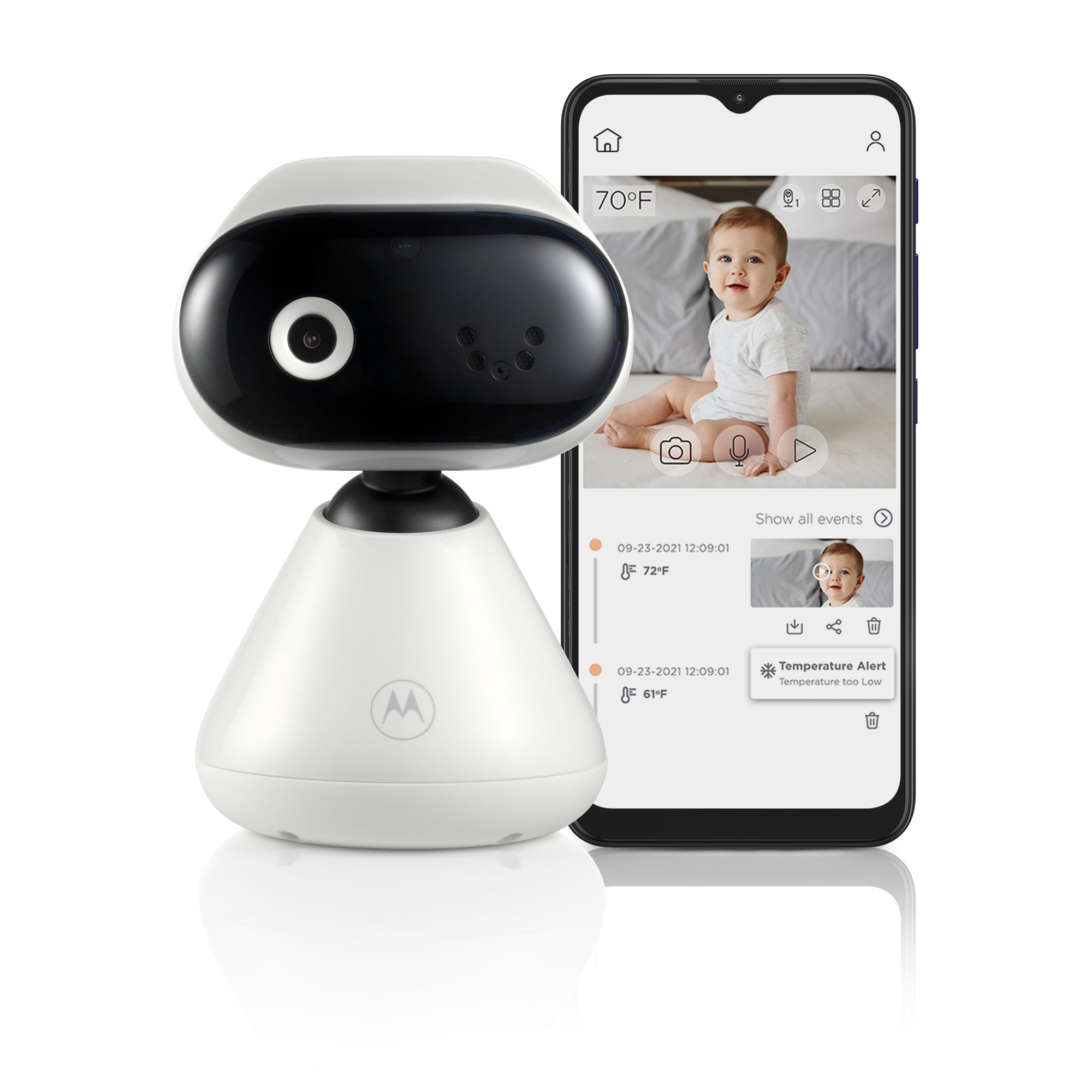 Baby Monitor Pip1000 Wht