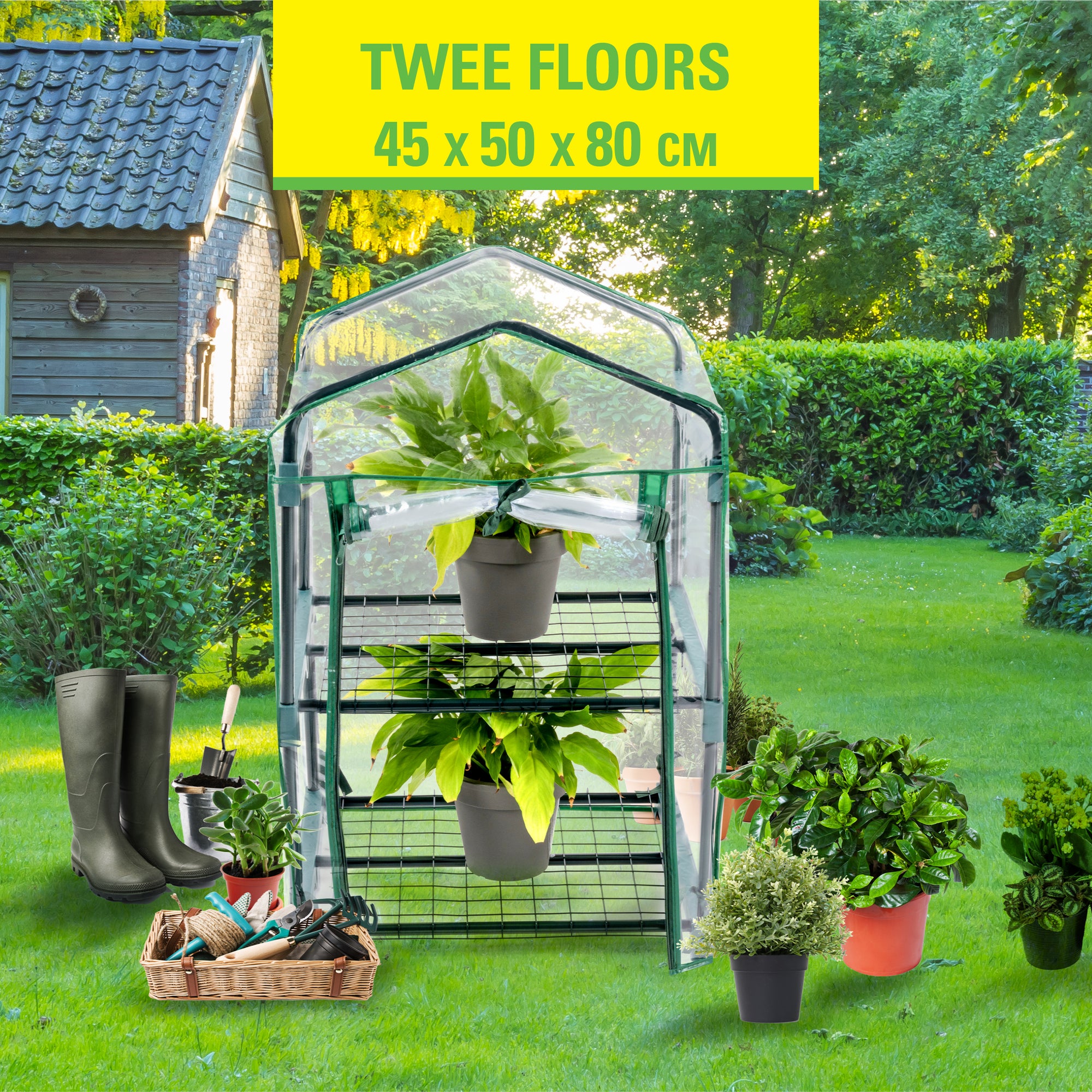 Broeikas Kweekkas 45 X 50 X 80 Cm