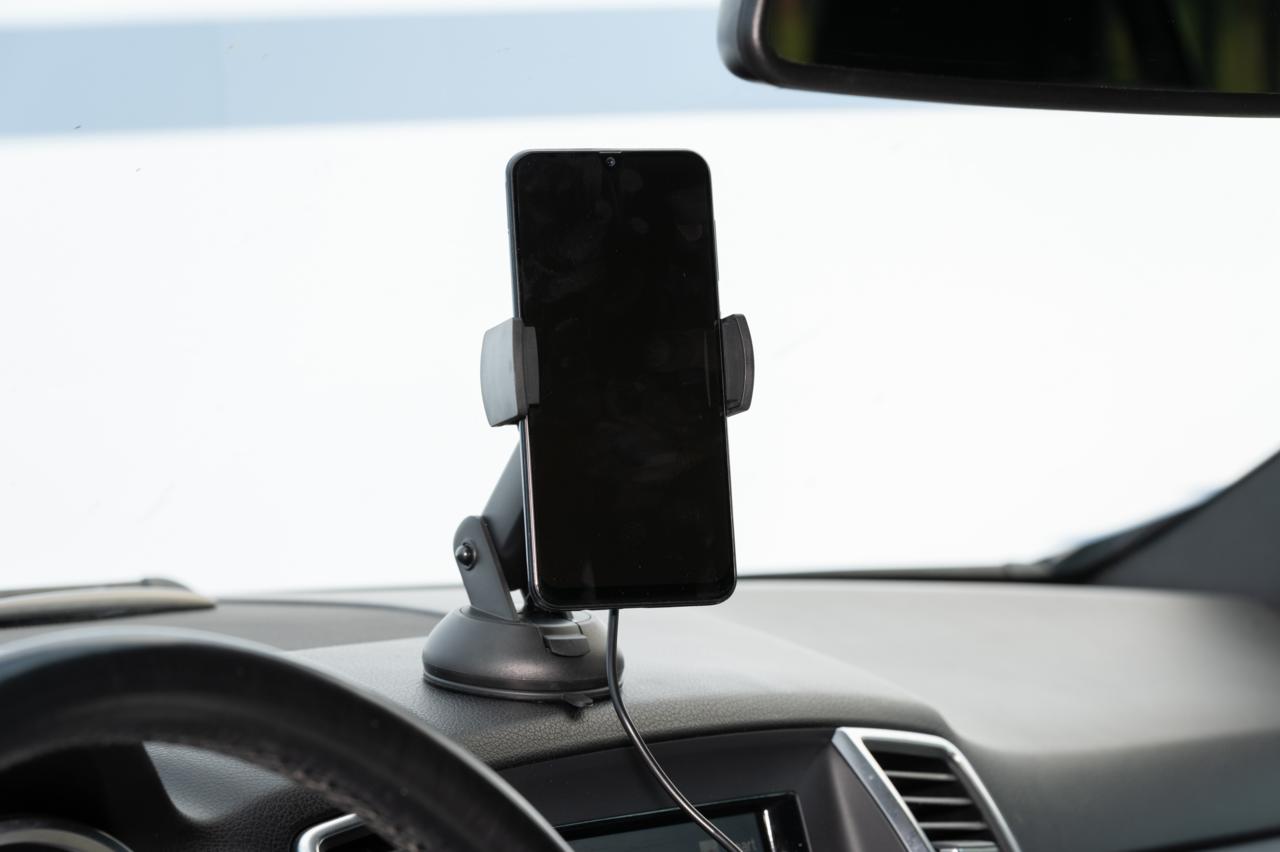 DUNLOP TELEFOONHOUDER AUTO MET QI DRAADLOZE OPLADER - Tuincentrum Lopik