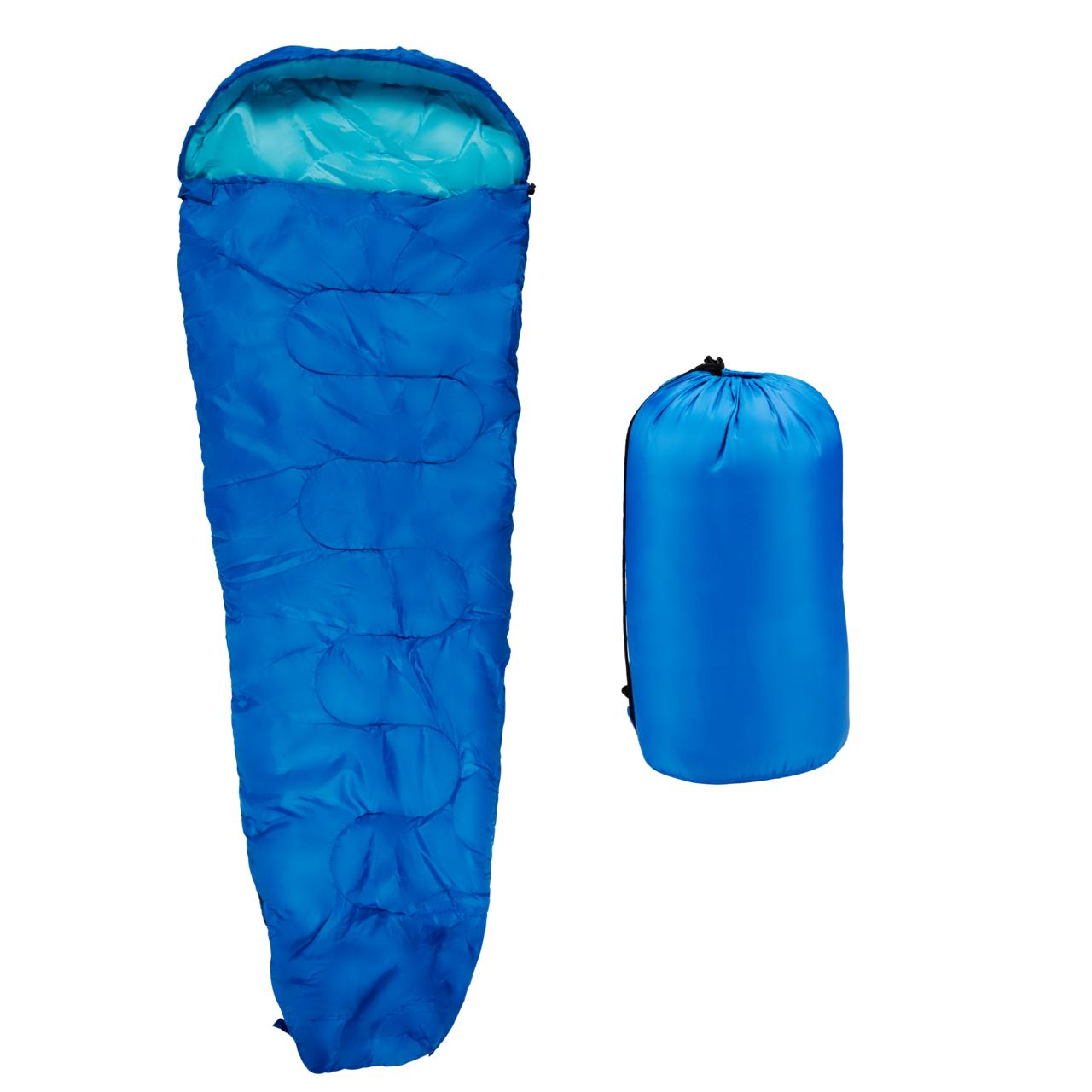 Sleeping Bag Mummy Blue