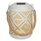 ARTI CASA SOLAR LANTARN WHITE 15,5CM - Tuincentrum Lopik