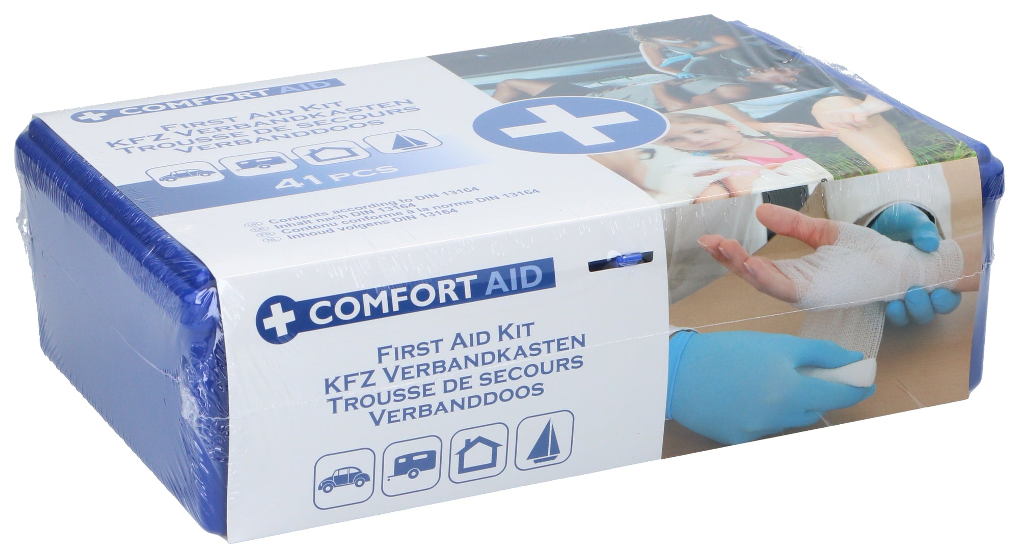 First Aid Kit 41Pc Din 13164