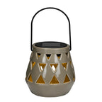 ARTI CASA SOLAR LANTAARN GRIJS 11CM - Tuincentrum Lopik