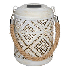 ARTI CASA SOLAR LANTARN WHITE 15,5CM - Tuincentrum Lopik