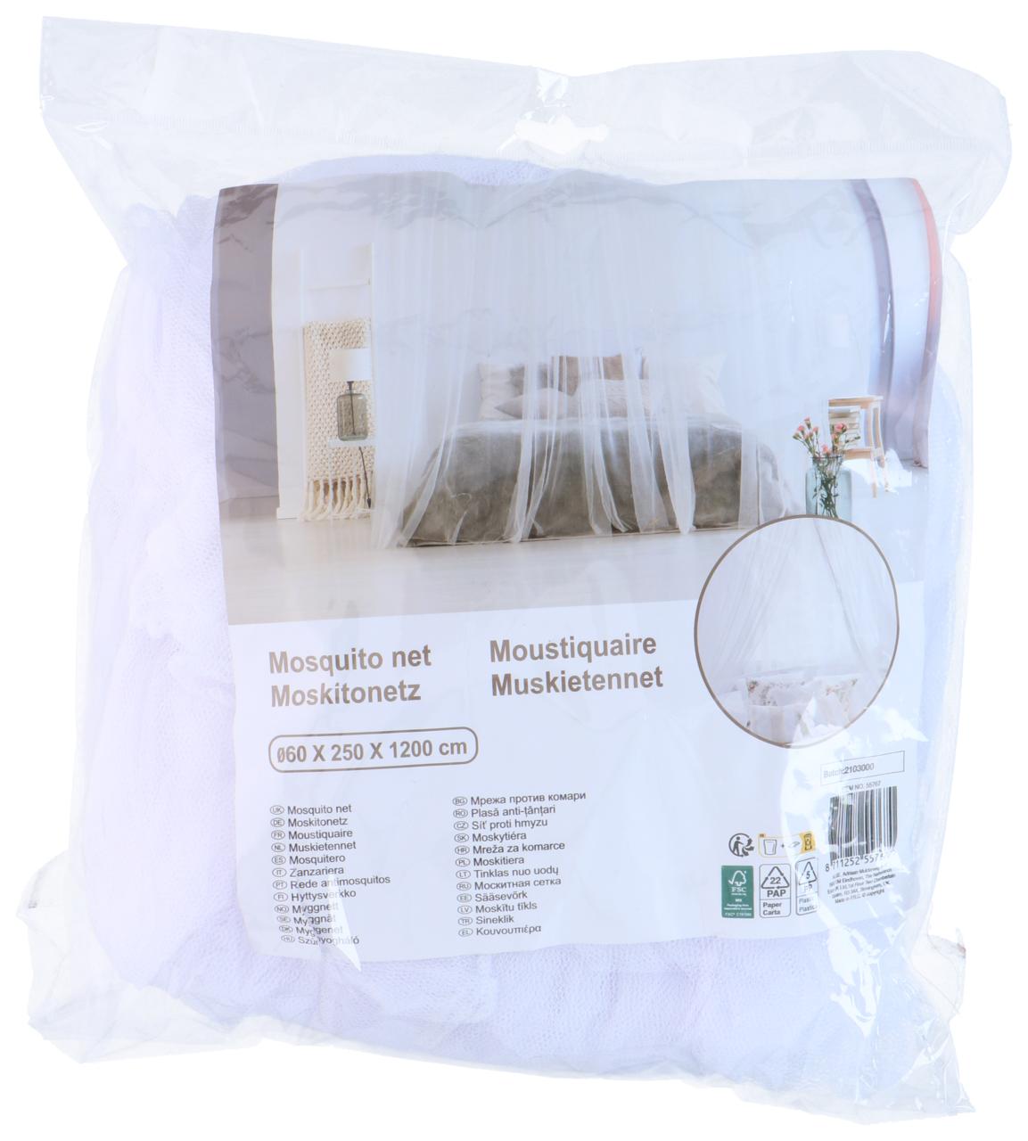 Mosquito Net 60X250X1200Cm - Tuincentrum Lopik