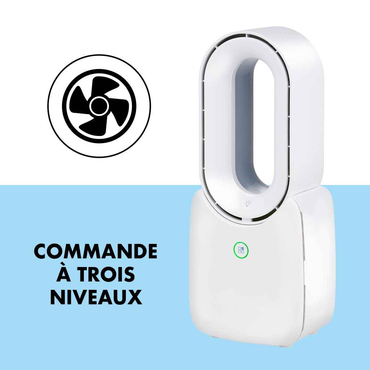 LIFETIME AIR TAFELVENTILATOR BLADELESS USB - Tuincentrum Lopik