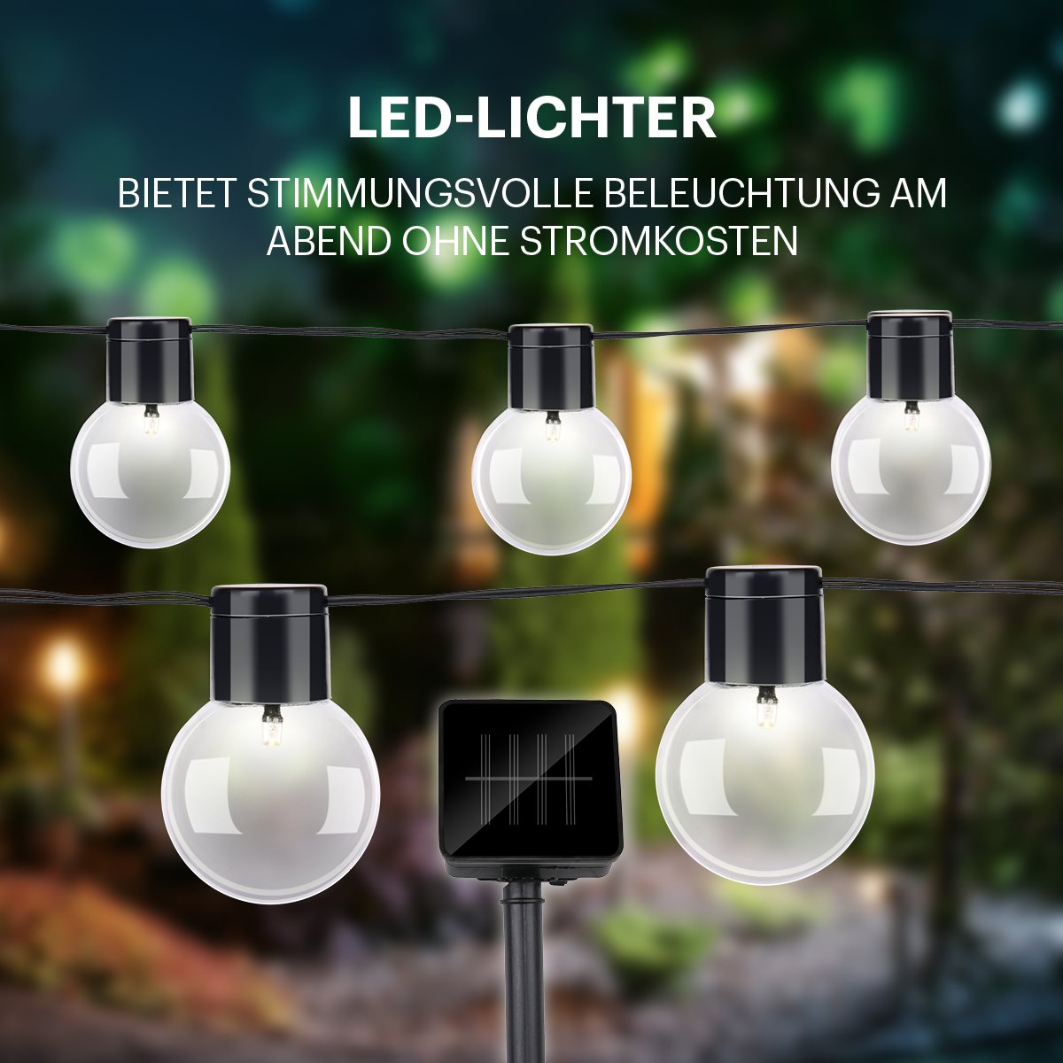 Solar Lichtsnoer 4,85 M