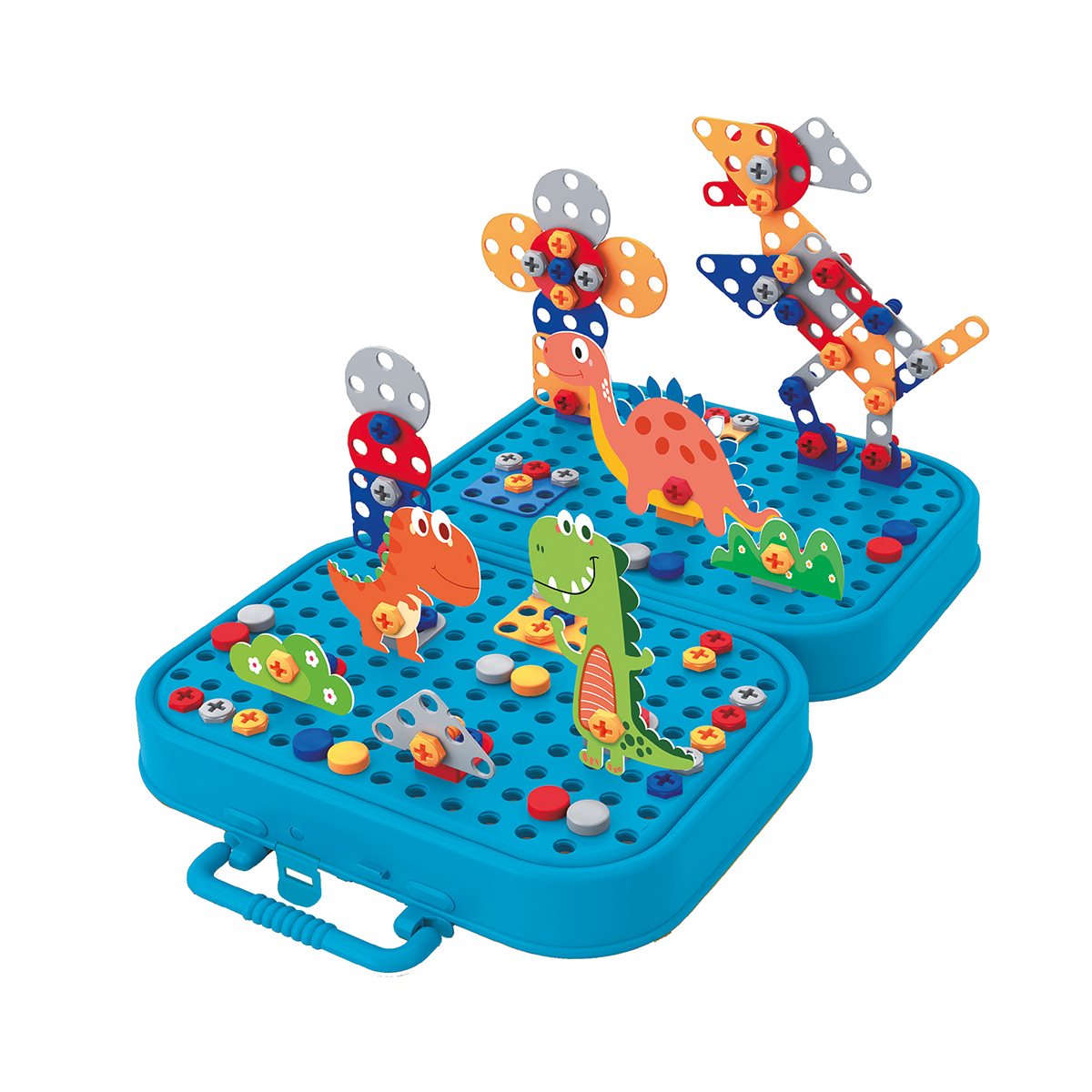 Diy Dinosaur Building Box 298P