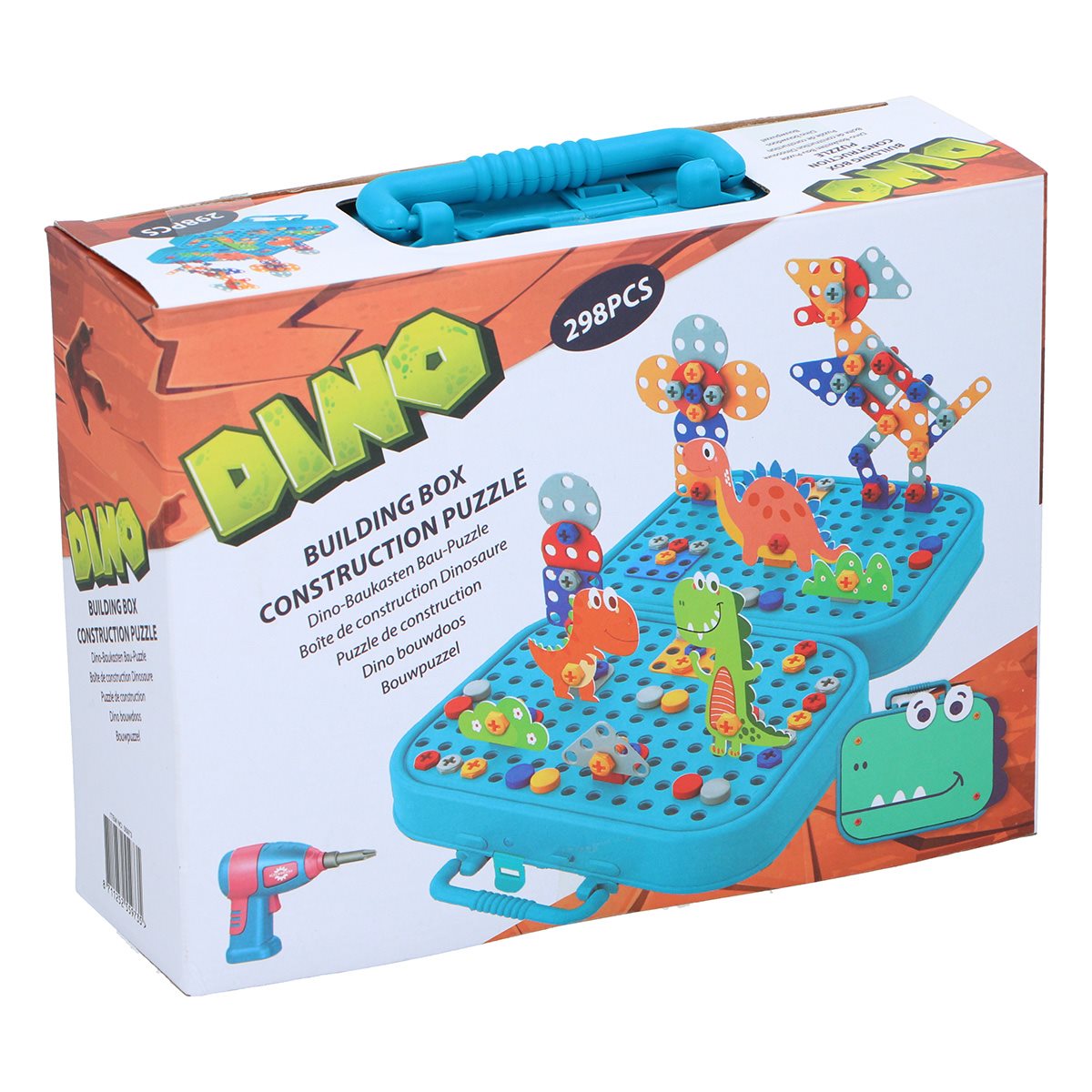 Diy Dinosaur Building Box 298P