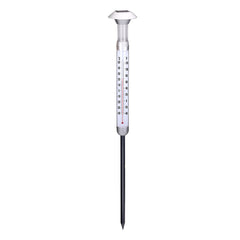 Solar Thermometer Led 2In1