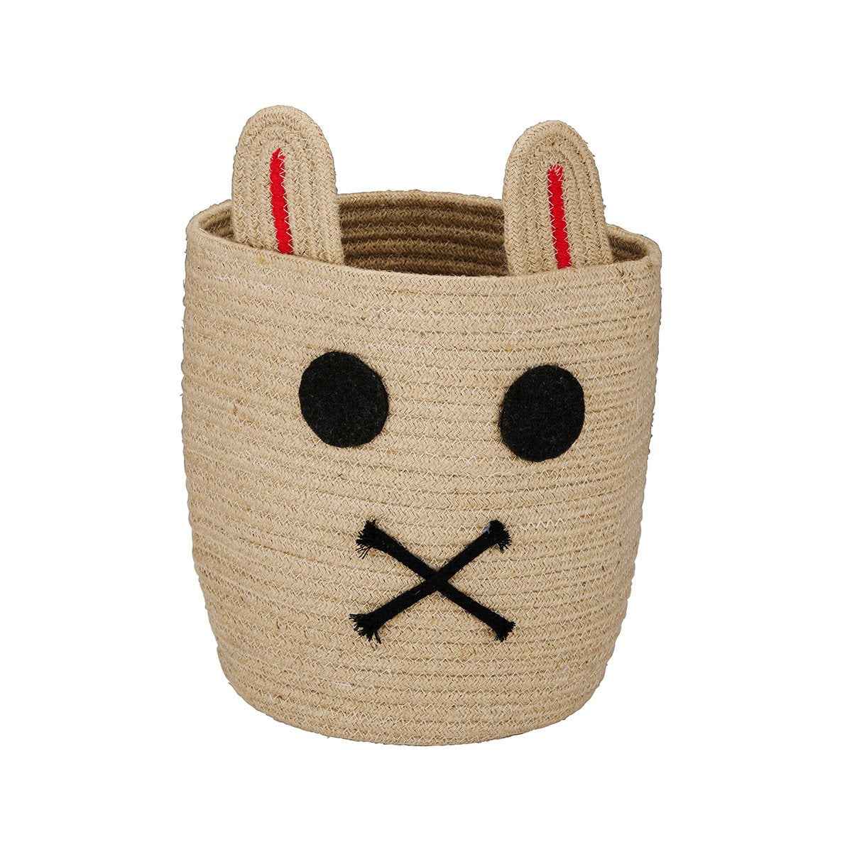 ARTI CASA OPBERGMAND DIEREN PRINT BEIGE/ZWART - Tuincentrum Lopik