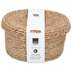 Basket With Lid 3Pc