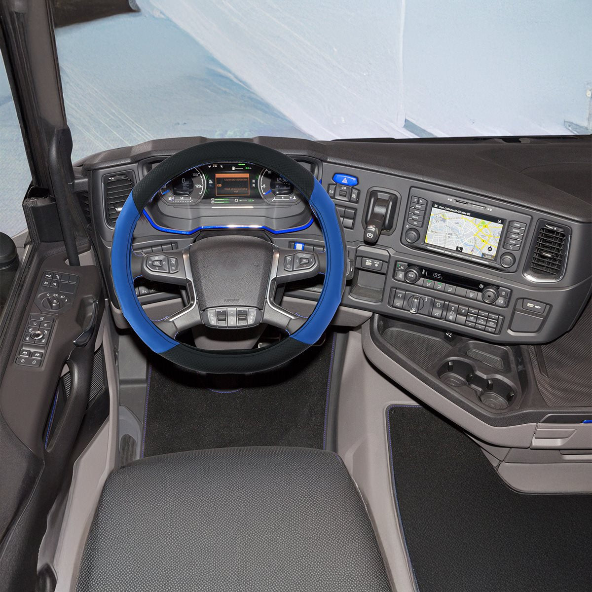 Steering Wheel Cover 44-46 Pu