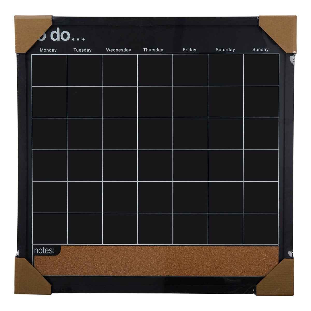 ARTI CASA PLANBORD WEEKPLANNER KRIJTBORD 56X56CM - Tuincentrum Lopik