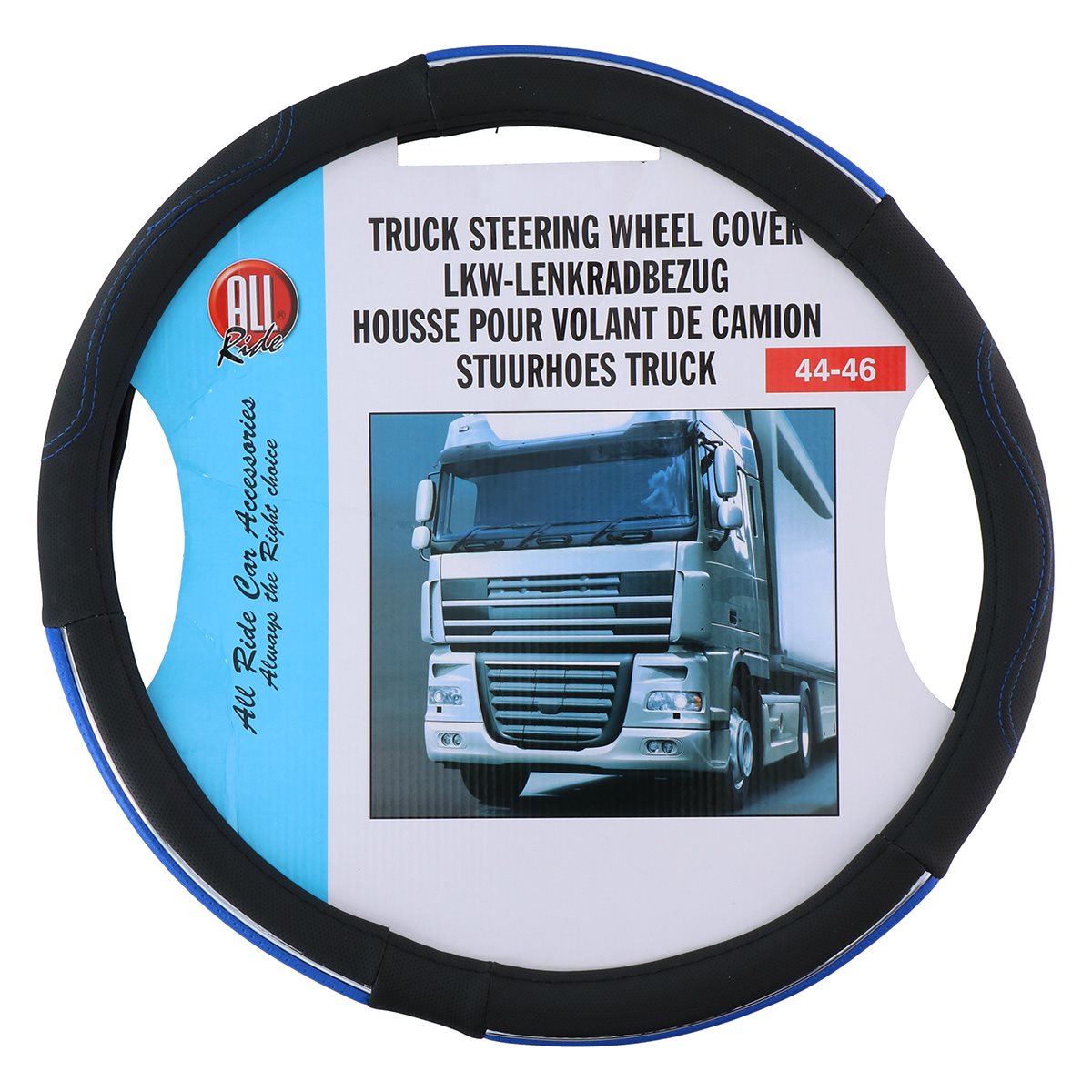 ALL RIDE STUURHOES VRACHTWAGEN 44-46CM KUNSTLEER BLAUW - Tuincentrum Lopik