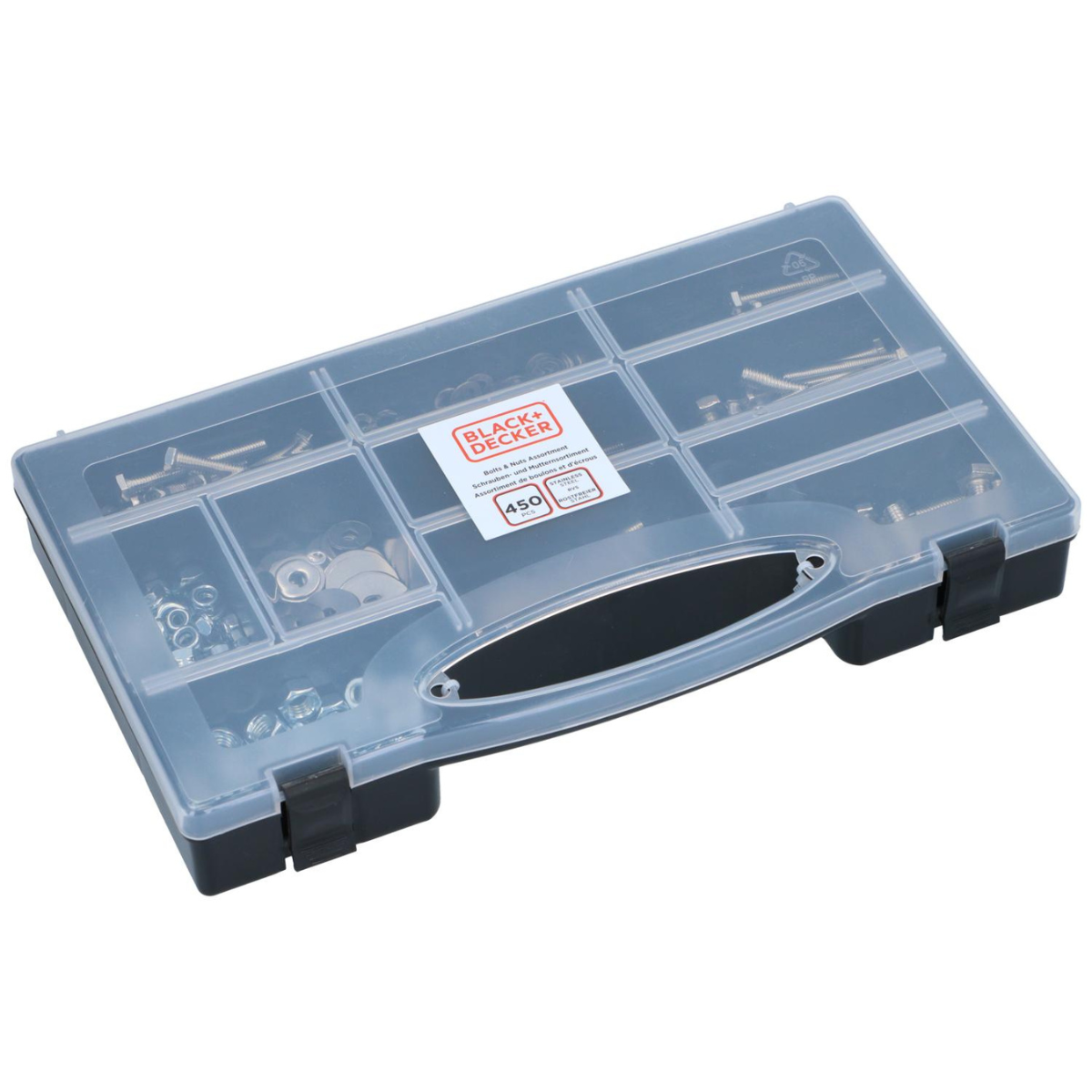 Bolts&Nuts Set, 450Pcs Ass Ss