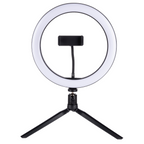 GRUNDIG SELFIE RINGLAMP 120 LED MET STATIEF EN TELEFOONHOUDER - Tuincentrum Lopik