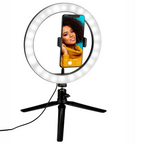 GRUNDIG SELFIE RINGLAMP 120 LED MET STATIEF EN TELEFOONHOUDER - Tuincentrum Lopik