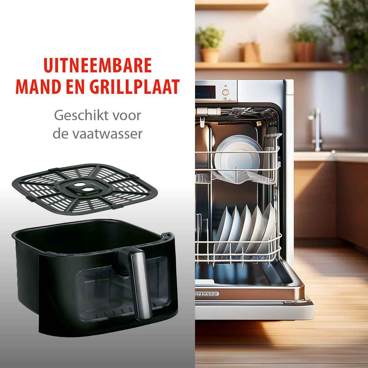 ALPINA AIR FRYER 9L 1800W - Tuincentrum Lopik